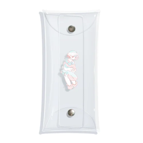 春と冬の子ども Clear Multipurpose Case