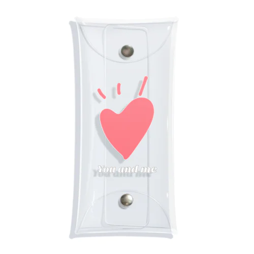You and me Clear Multipurpose Case