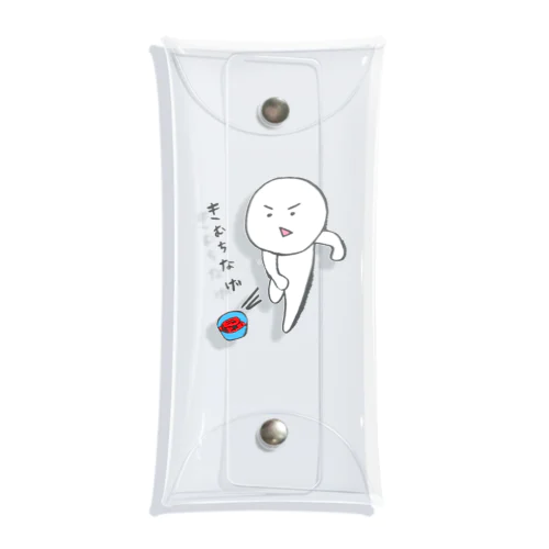 わかる人にはわかる。キムチ投げ Clear Multipurpose Case