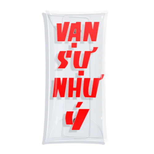 van su nhu y Clear Multipurpose Case