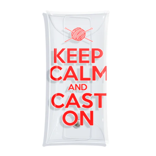 for knitters Clear Multipurpose Case