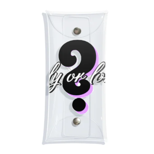 lovelylonely? Clear Multipurpose Case