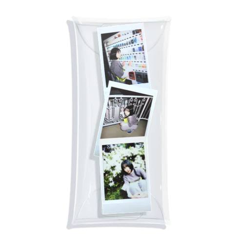 こんねさんのチェキ持ち歩き Clear Multipurpose Case