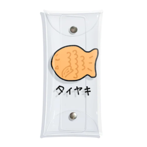 たいやきくん（タイヤキver.） Clear Multipurpose Case
