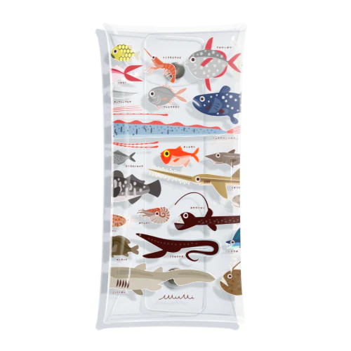 深海魚 Clear Multipurpose Case