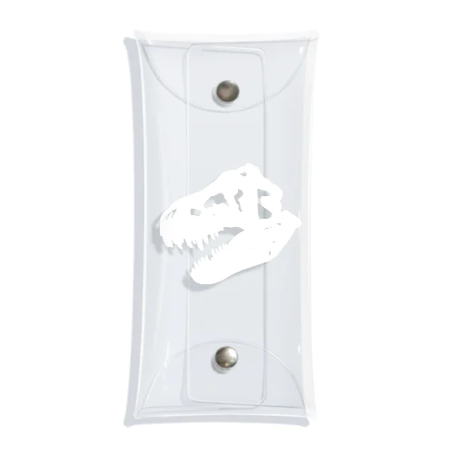 みんな大好きティラノサウルスの骨 Clear Multipurpose Case
