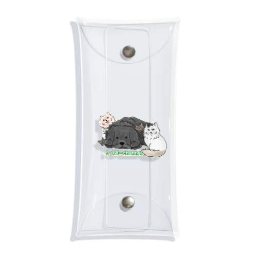 りくぽーchannelオリジナル Clear Multipurpose Case