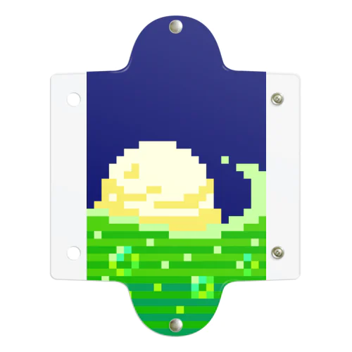 クリームソーダウェーブ【ドット絵】@スマホ Clear Multipurpose Case