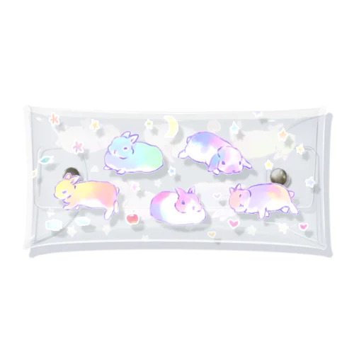 ゆめみるうさぎ Clear Multipurpose Case