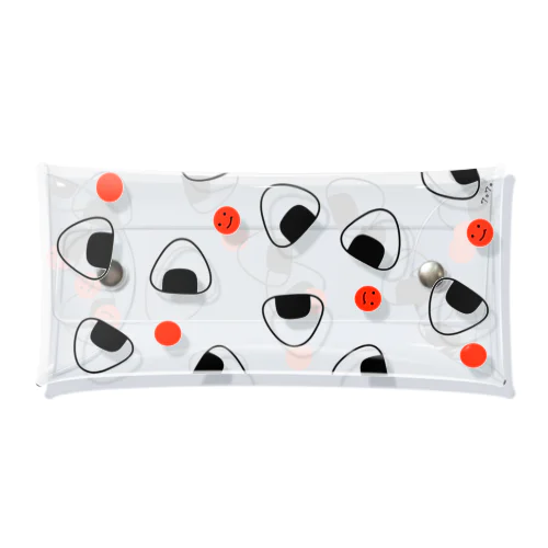 おにぎりくん Clear Multipurpose Case