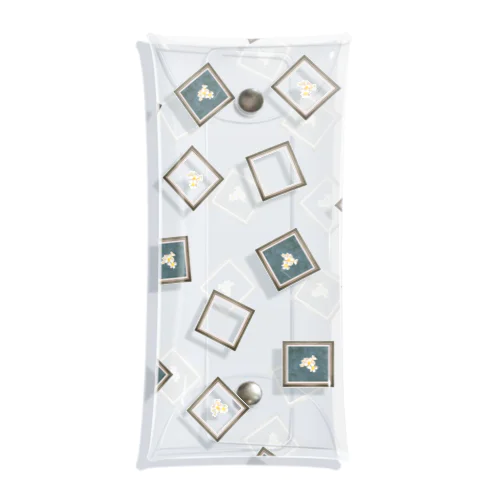 Wild Rose Clear Multipurpose Case