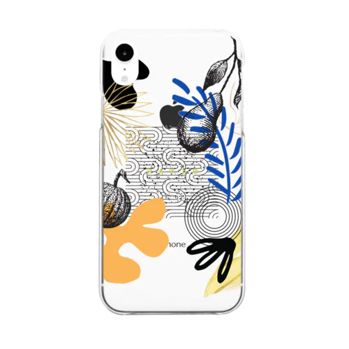 NAFLO_ロゴデザイン Clear Smartphone Case