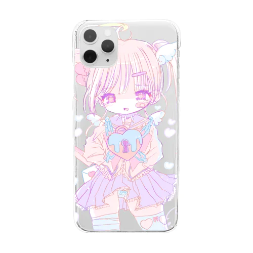あんろっくハート Clear Smartphone Case