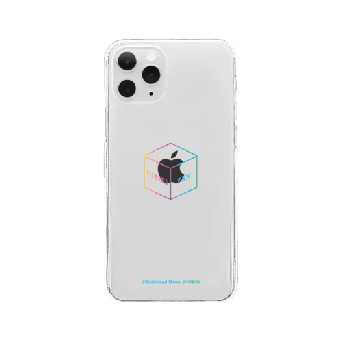「ヒビキボックスロゴ」クリアスマホケース Clear Smartphone Case