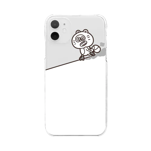 坂道タロチャン Clear Smartphone Case