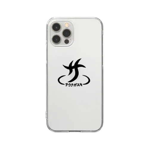 サウナガスキ Clear Smartphone Case