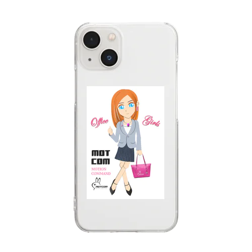 「オフィス女子」Officegirls Clear Smartphone Case
