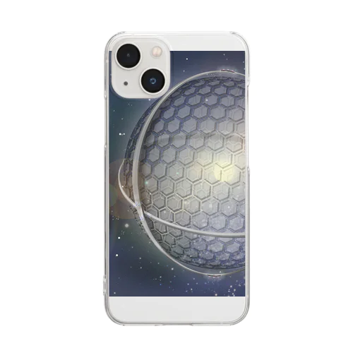 未来の太陽の姿 Clear Smartphone Case