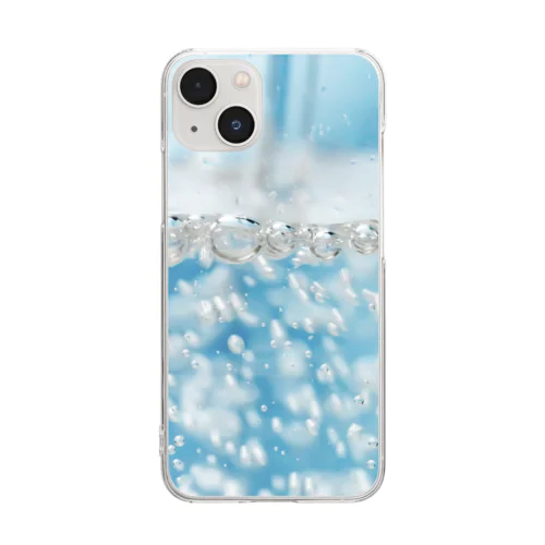 炭酸ジュース Clear Smartphone Case