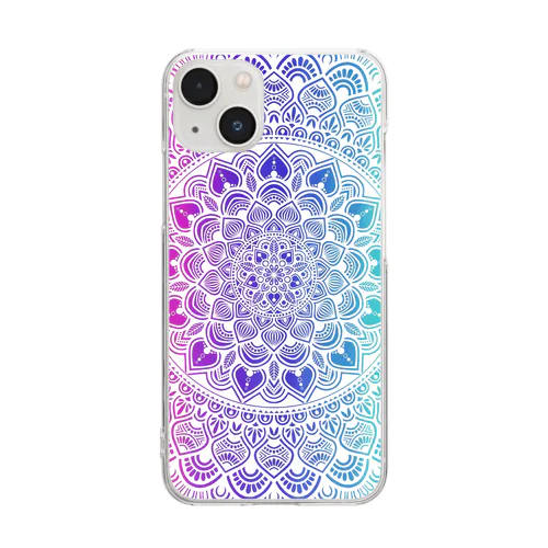 mandala_002-1 Clear Smartphone Case