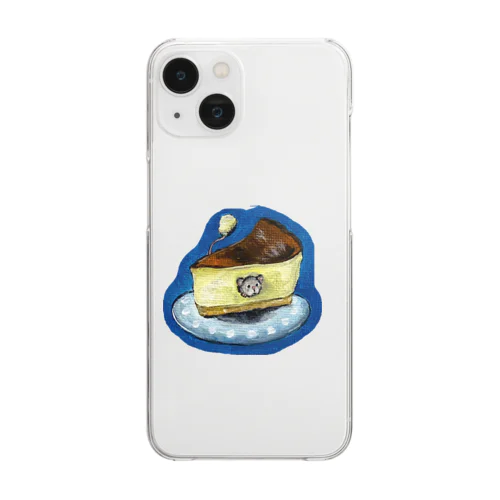 あにまるかふぇ　ねずみ Clear Smartphone Case