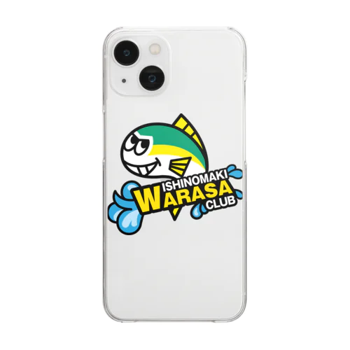 ワラサグッズ Clear Smartphone Case