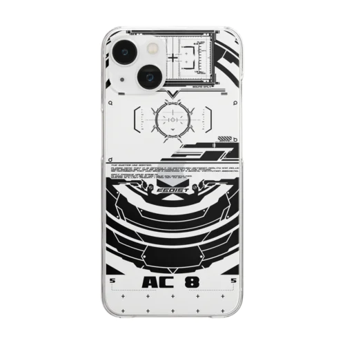 ロックオン Clear Smartphone Case