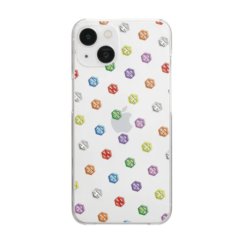 バッチドットクリア Clear Smartphone Case