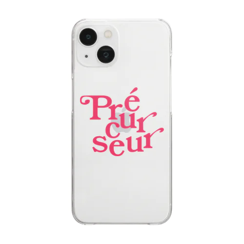 プレカーサー Clear Smartphone Case