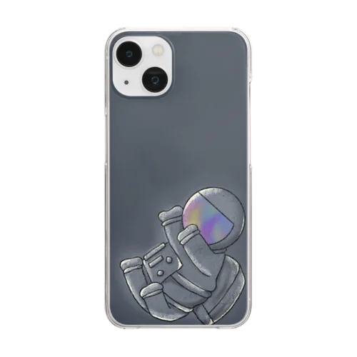 宇宙飛行士 Clear Smartphone Case