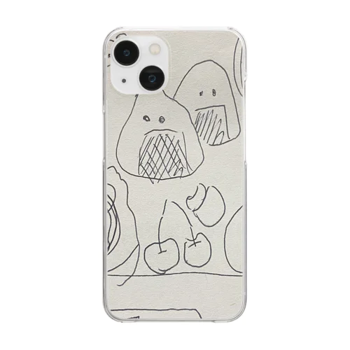 お弁当達の1日 Clear Smartphone Case
