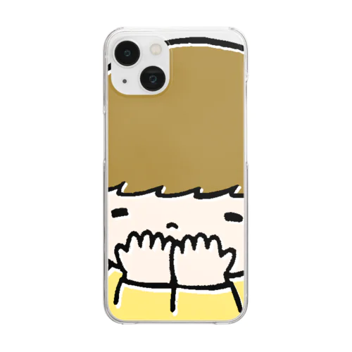 うふふな女の子　(スマホ) Clear Smartphone Case
