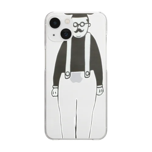イケおじマウス　 Clear Smartphone Case