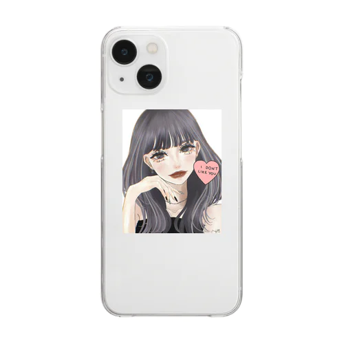ギャルjk Clear Smartphone Case