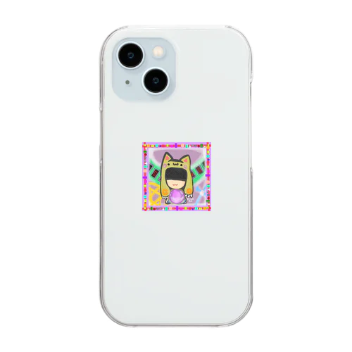 占いマン🔮 Clear Smartphone Case