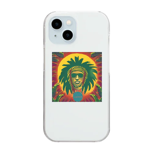 Sun and ReggaeMusic Clear Smartphone Case