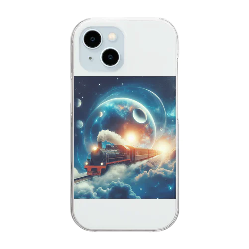 宇宙列車 Clear Smartphone Case