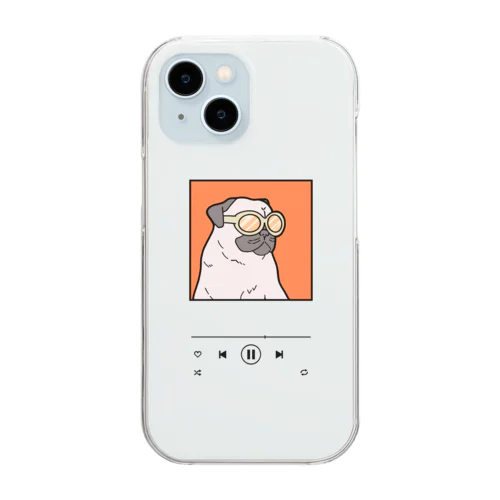 パグアルバム Clear Smartphone Case
