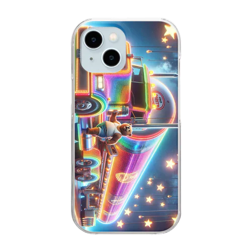 クマトラ　ガス輸送 Clear Smartphone Case