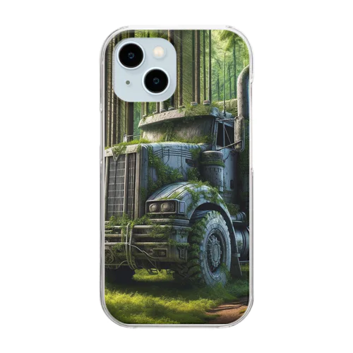 クマトラ　有給休暇 Clear Smartphone Case