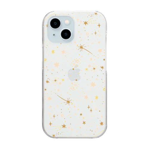 空想の星空 Clear Smartphone Case