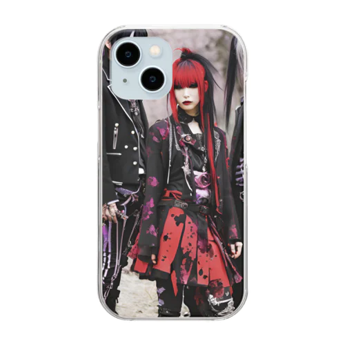 黒薔薇の館 Clear Smartphone Case