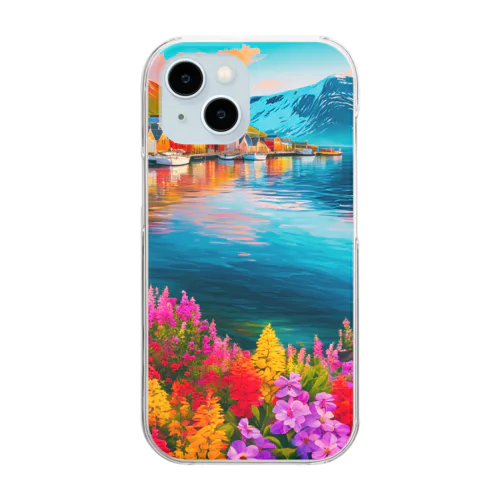 🌿束の間の美景🏔✨（3） Clear Smartphone Case