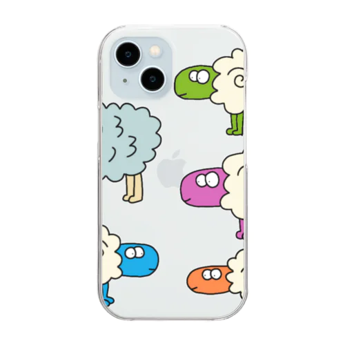 みんなちがってみんないい Clear Smartphone Case