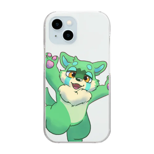 マオ可愛いね Clear Smartphone Case