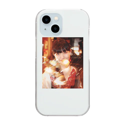 りりたんとギラギラしましょう Clear Smartphone Case