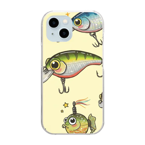 ルアーな気分 Clear Smartphone Case