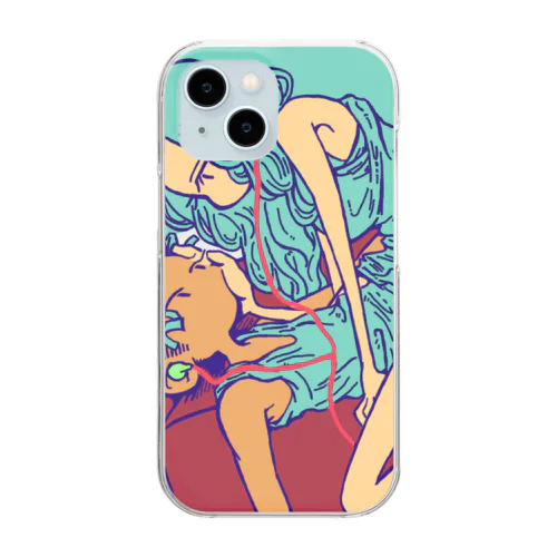 6:15 cap Clear Smartphone Case