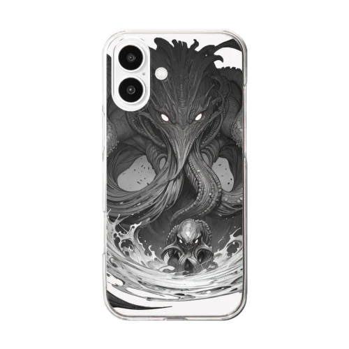 クトゥルフ神話 ラブクラフト ロールプレイ Clear Smartphone Case
