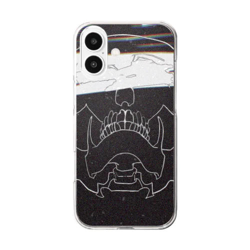 骸骨くん Clear Smartphone Case